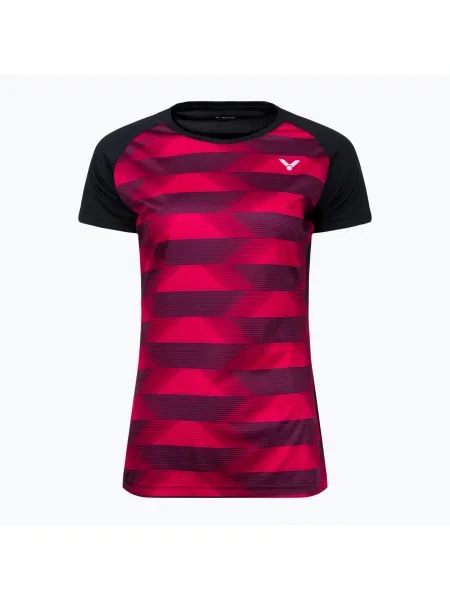 Tricou de tenis pentru femei VICTOR CD red/black negru