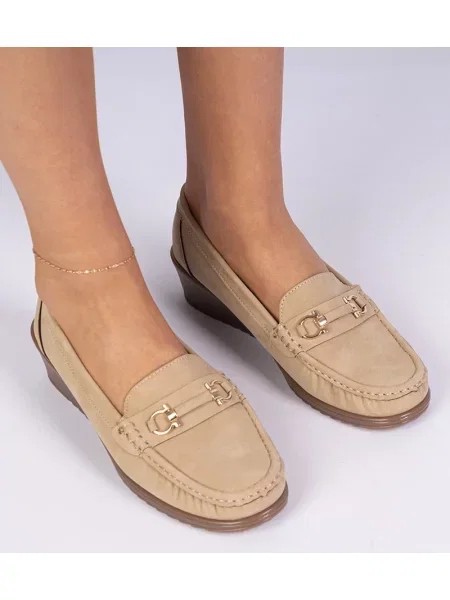 Loaferke D/ceo s polno peto rjava