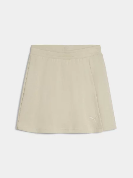 Спідниця міні PUMA Classics Artisanal Skirt комбінований верх бежевий