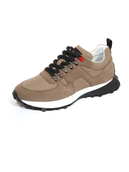Sneakersy Peuterey skórzane beżowe