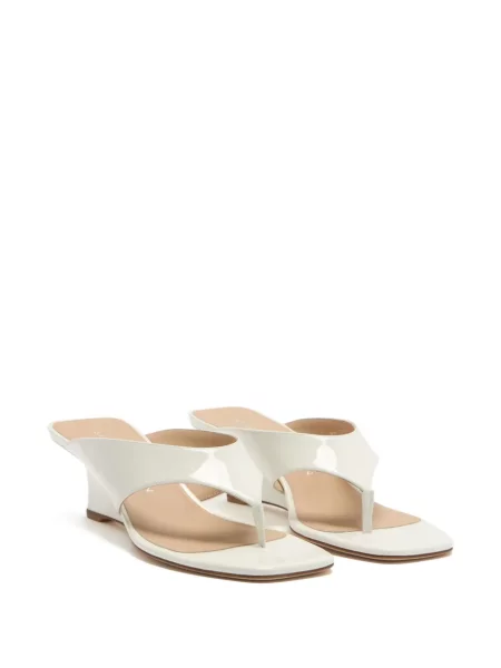 Sandale Stuart Weitzman cu pană alb