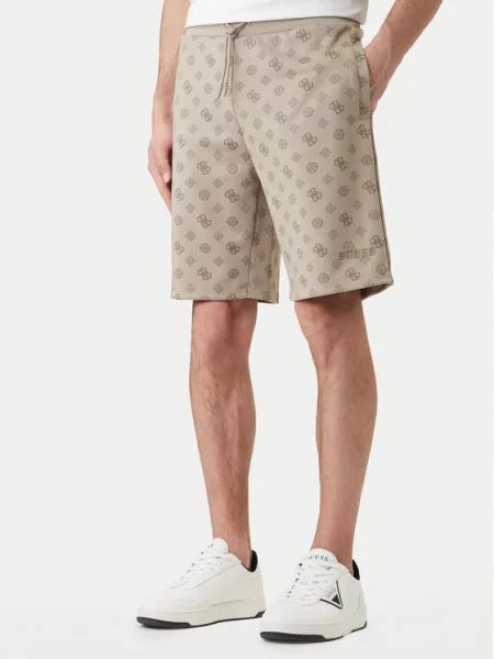 Sportovní kraťasy Guess béžové