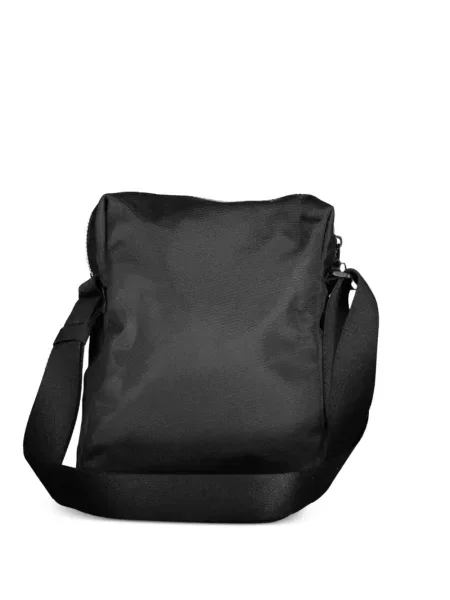 Crossbody táska Calvin Klein autogrammal fekete