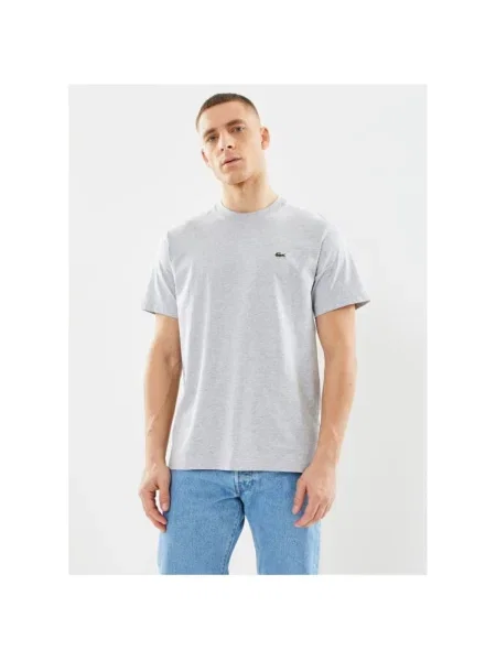 Lacoste basic tričko pánske sivá