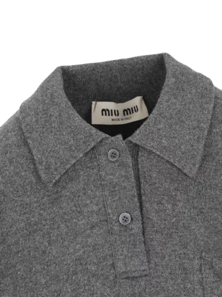 Tricou Miu Miu gri