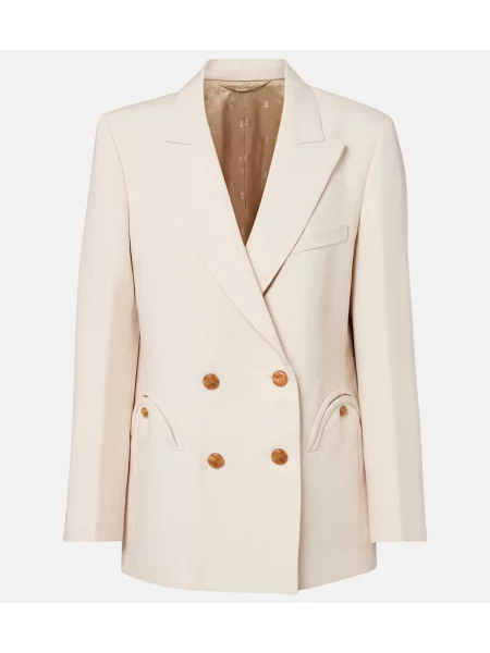 Dwurzędowa marynarka Blazé Milano dwurzędowa beżowa