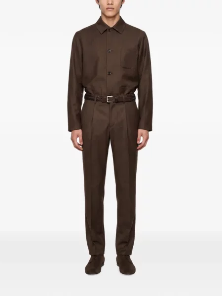 Pantaloni Lardini maro