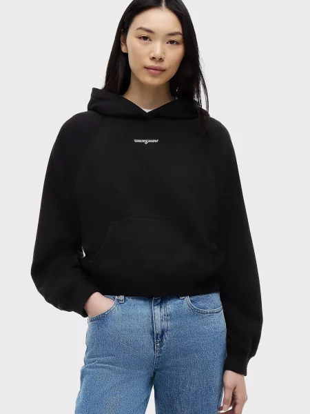 Худі Tommy Jeans чорне