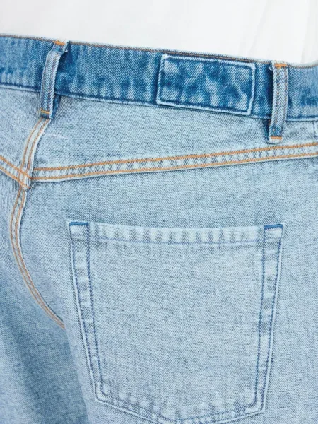 Traperice ravnih nogavica Mm6 Maison Margiela plava