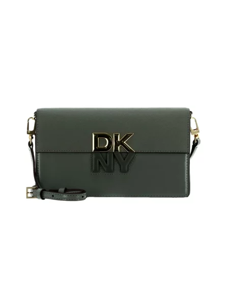 DKNY Geantă de umăr Echo închis verde