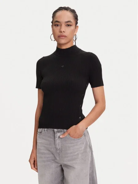 Miss Sixty Bluză cu gât negru