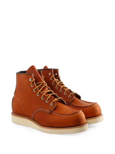 Botine Red Wing Shoes din piele roșu