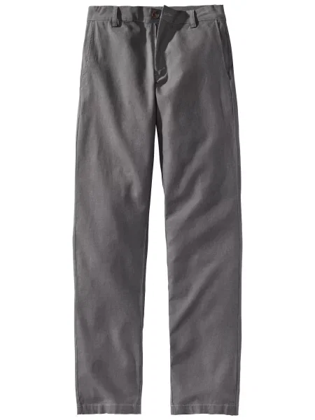 JOHN DEVIN Chino kalhoty tmavě šedá