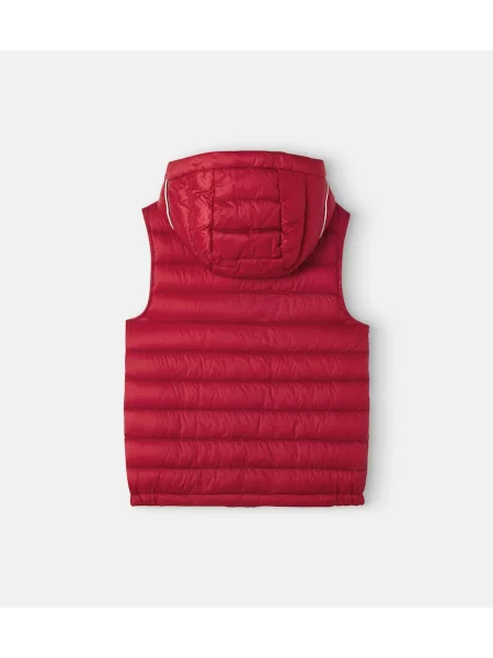Gyerek pehelymellény Moncler Enfant piros