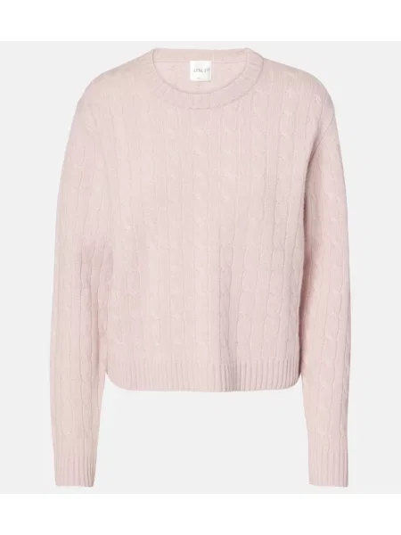Pulover Leset tricotate roz