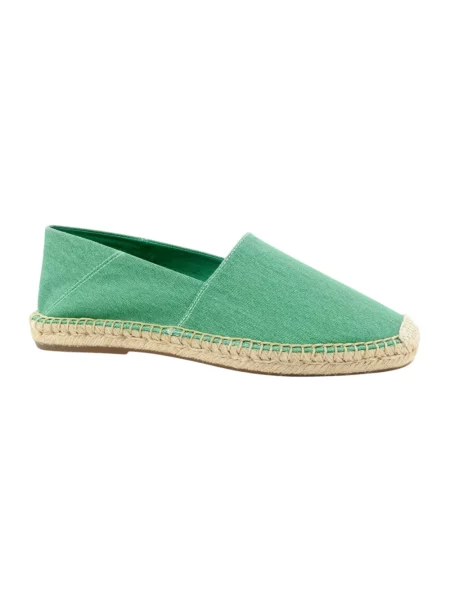 Polo Ralph Lauren WASHED CANVAS espadryle zielone
