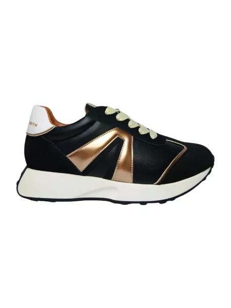 Sneakersy Alexander Smith skórzane czarne