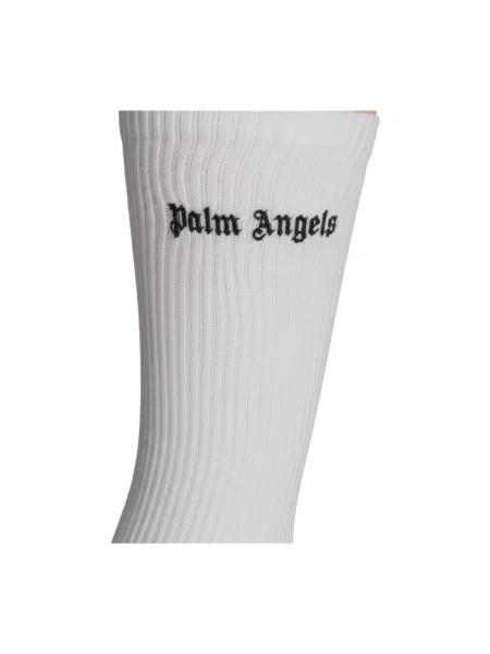 Skarpety Palm Angels z logo białe