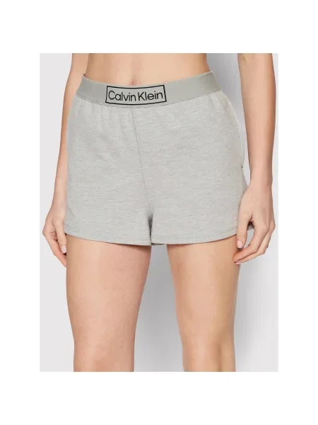 Calvin Klein Underwear Rövid pizsama nadrág Regular Fit szürke