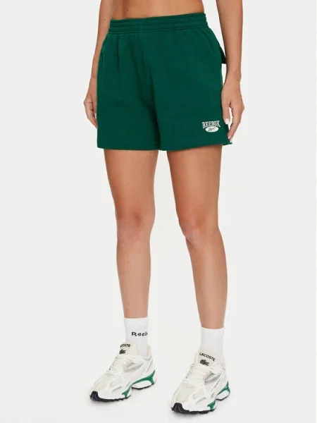 Reebok Pantaloni scurți sport Cl Ae Sm Logo Short Verde alb