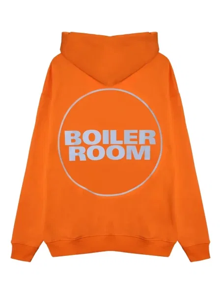 Hanorac cu glugă Boiler Room portocaliu
