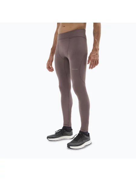 Legginsy do biegania NNormal Active purple fioletowe