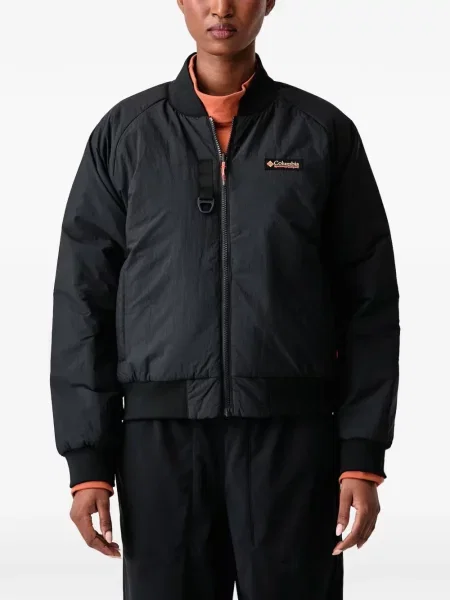Reversibil geacă bomber Columbia cu autograf negru