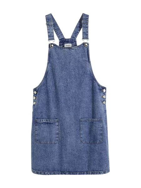 Bonprix Rochie denim albastru