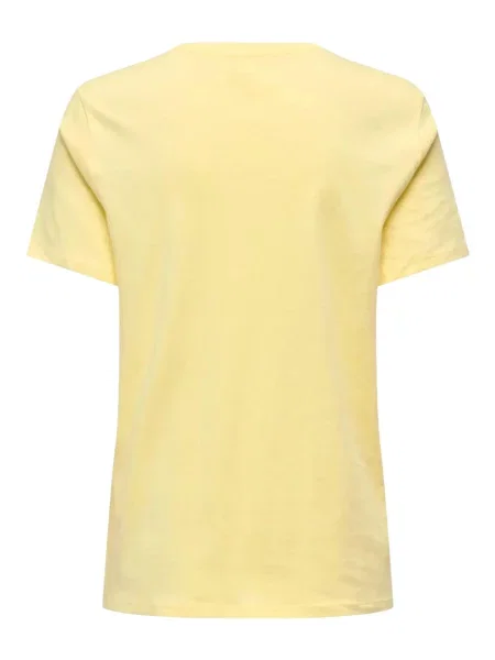 Тениска Only жълто