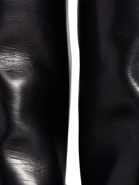 Botine Miu Miu din piele negru