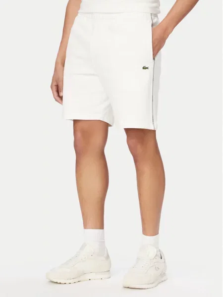 Lacoste Szorty sportowe biały