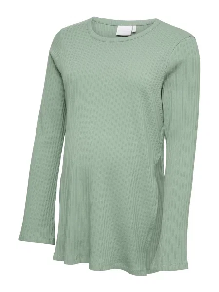 MAMALICIOUS Tricou MLFAYE VITA deschis verde