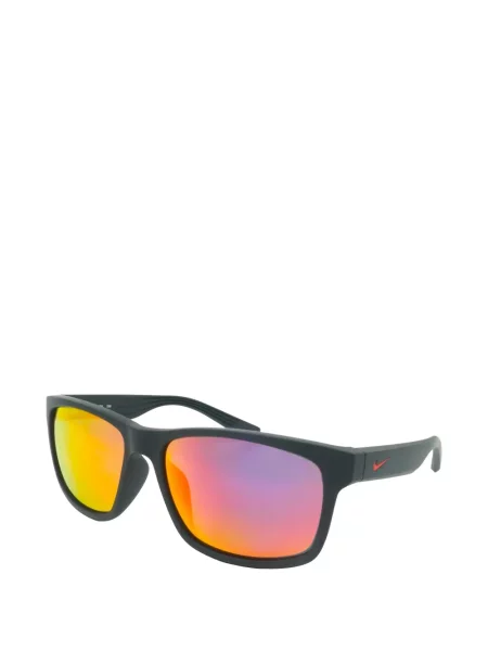Ochelari de soare Nike de catifea cu autograf retro alb