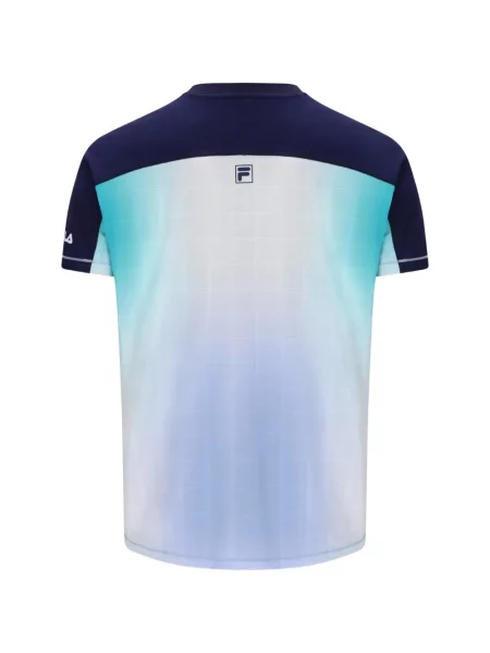 Tenis majica Fila s autogramom plava