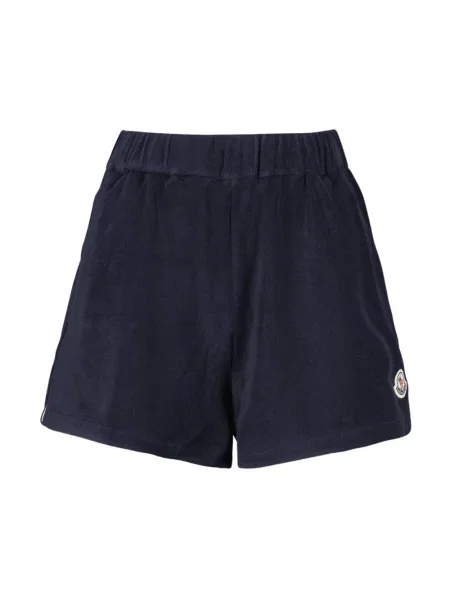Szorty Moncler frotte niebieskie