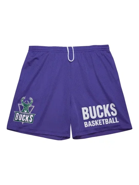 Pantaloni scurți Mitchell & Ness violet