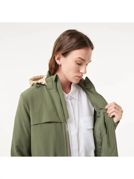 Куртка Lacoste зеленая
