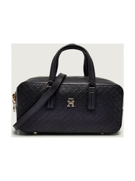 Táska Tommy Hilfiger Th Daily Crossover Mono fekete