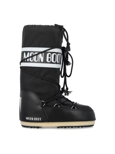 Moon Boot Buty Moon Boots Icon schwarz czarne