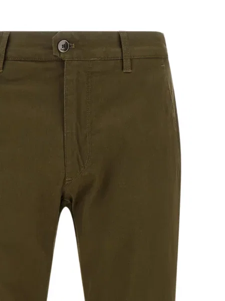 Pantaloni Incotex cu autograf verde