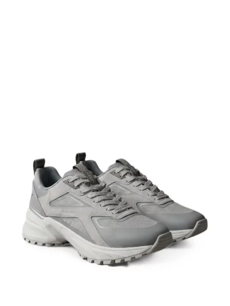 Sneakerși Calvin Klein plasă gri