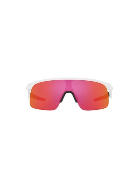 Okulary przeciwsłoneczne dziecięce Oakley Resistor PC polished white/prizm field białe
