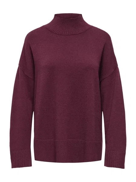 ONLY Pulover burgundy roșu