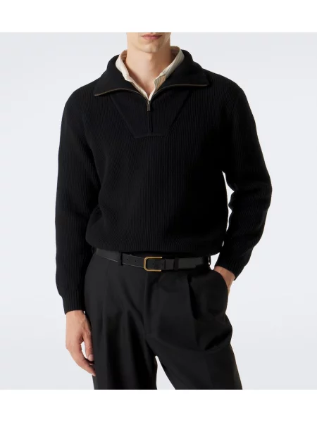 Pulover Saint Laurent de lână negru