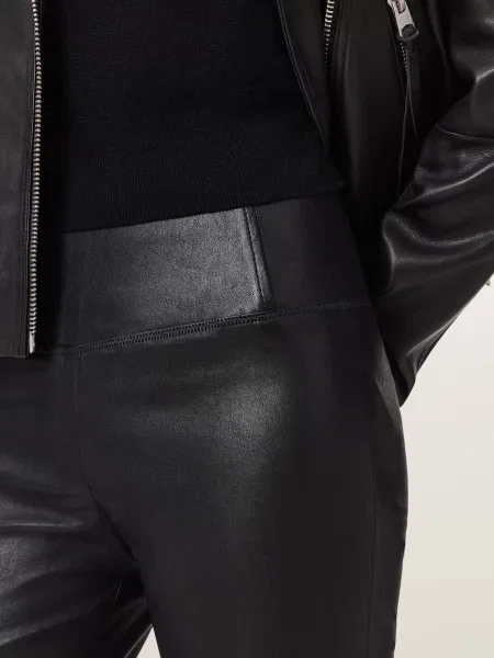 Кожаные леггинсы Allsaints