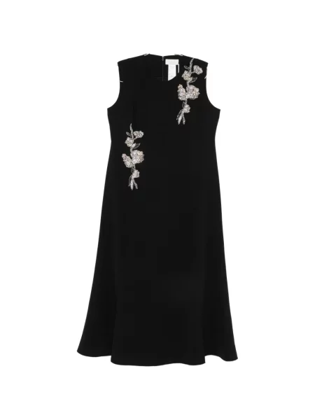 Rochie maxi Marina Rinaldi fără mâneci negru