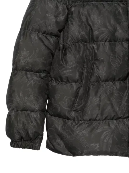 Яке Etro с принт с пейсли десен черно