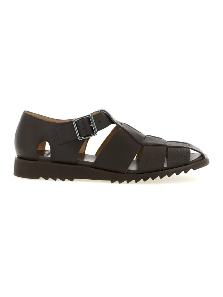 Sandały Paraboot skórzane brązowe