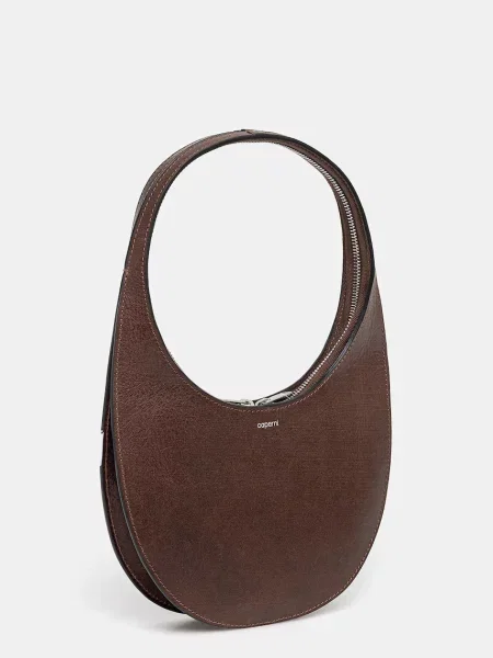 Coperni geantă de piele Soft Swipe maro