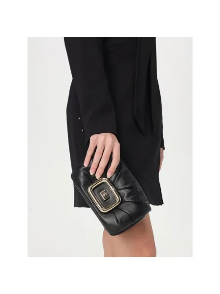 Kopertówka Roger Vivier biznesowa czarna